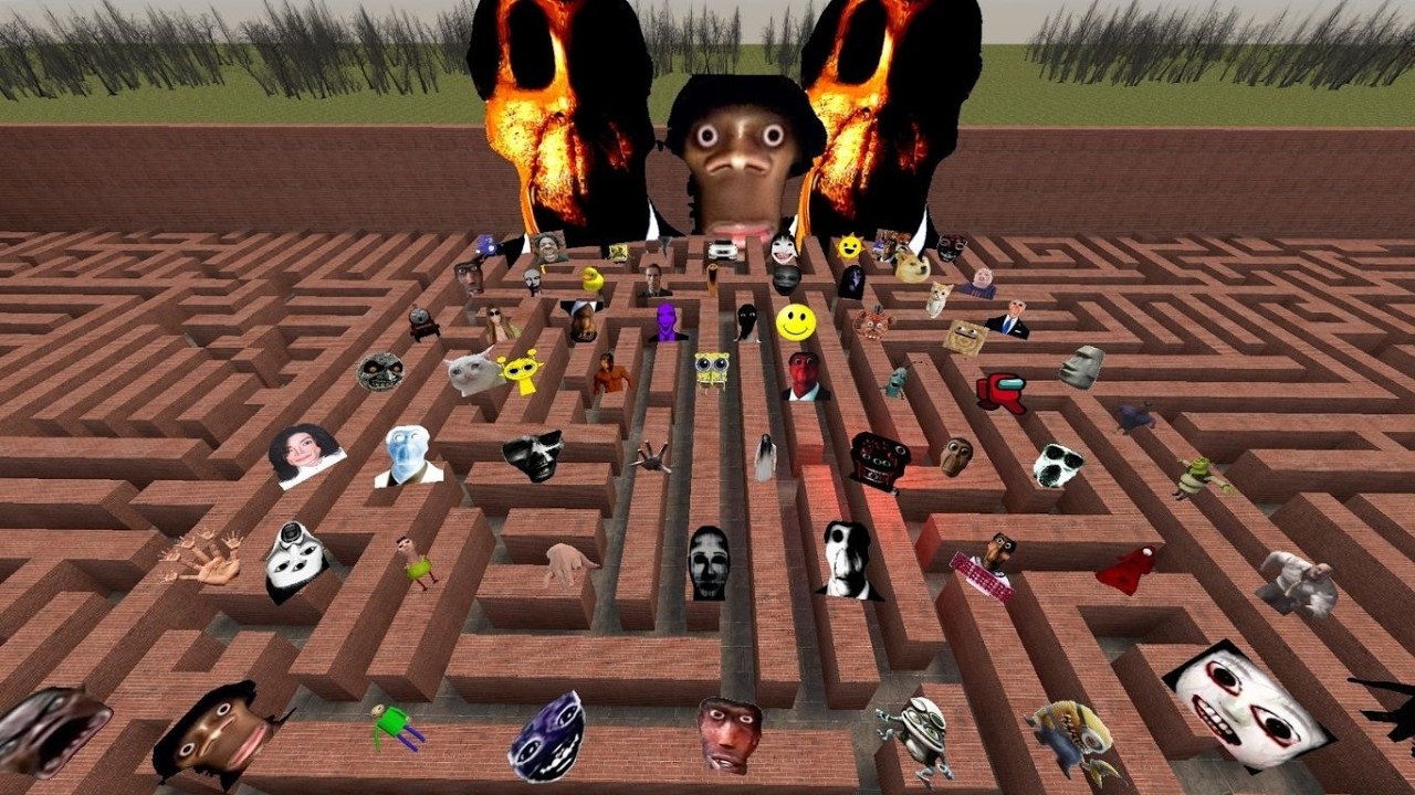 Hi Auuhhh Selne Hand Happy And Big Boss Obunga Family Nextbot Fun Gmod Is Garry's mod EP | 00#gmod 