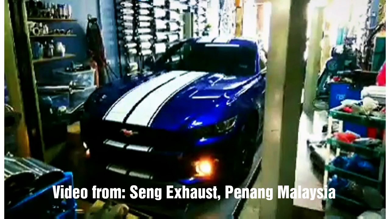 Ford Mustang Exhaust Catback Modification | Max Racing resonator and muffler