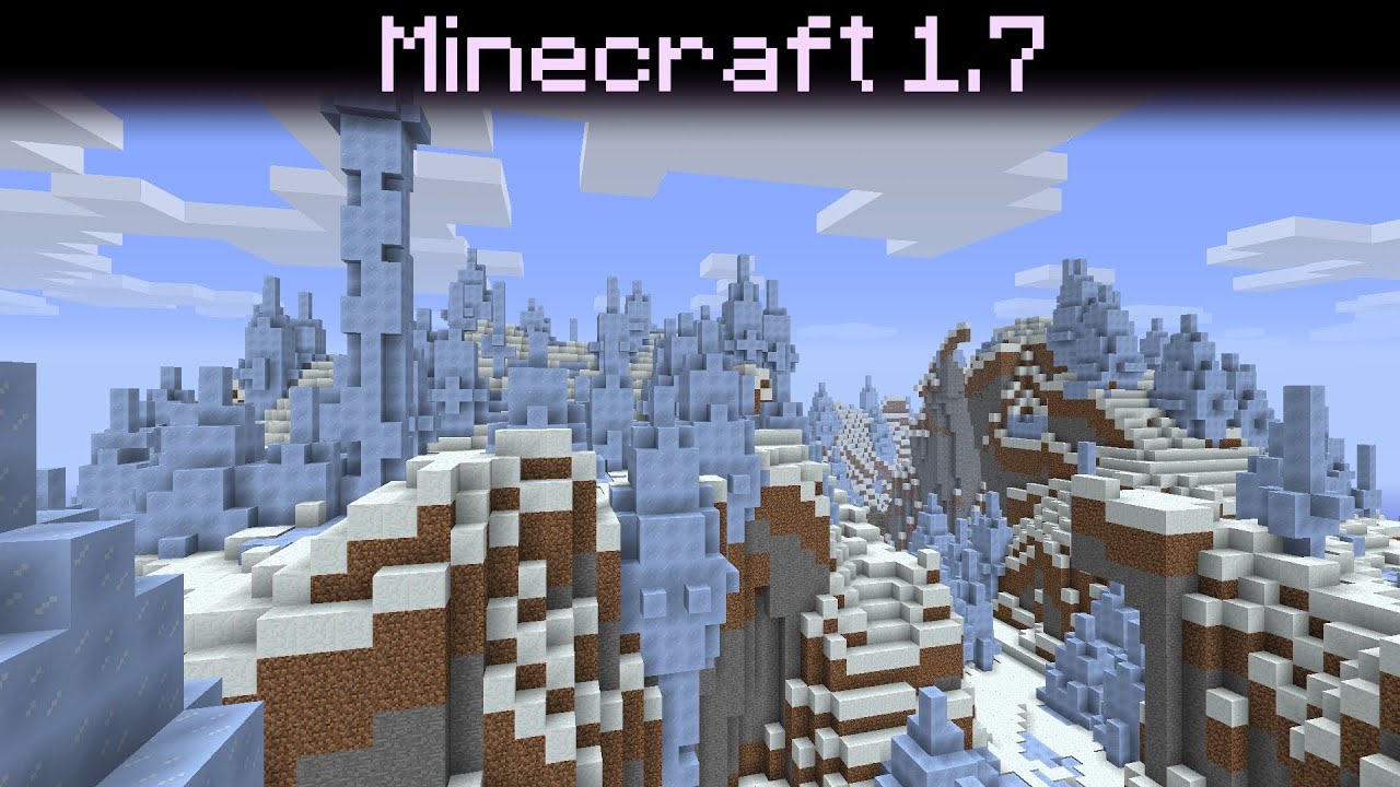 Minecraft 1.7 update - Mesa and Ice Spike Biomes + Something Secret ...