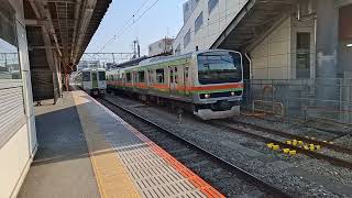 E231系3000番台カワ45編成　高麗川駅1番線発車　20250323 143430