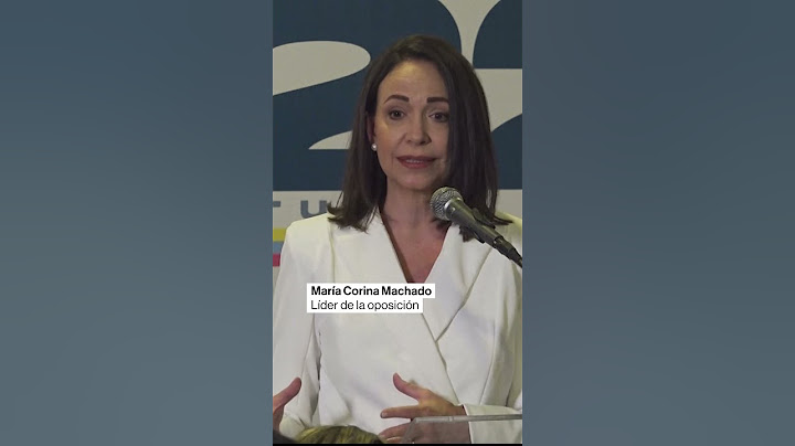 María Corina Machado tras acusaciones de fraude en las elecciones primarias en Venezuela