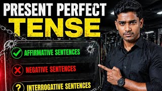 Present Perfect Tense in One Shot | Affirmative, Negative, Interrogative Easy TrickPresent Perfect