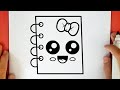 HOW TO DRAW A CUTE NOTEBOOK