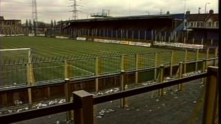 THAMES NEWS -24.2.87- SUPPORTERS OF WIMBLEDON FOOTBALL CLUB TO STAGE SIT-DOWN PROTEST AGAINST CLUB
