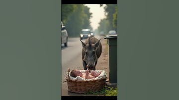 Wild Boar Attacks Child on Road | Shocking Real Rescue Moment🔥#WildBoarAttack