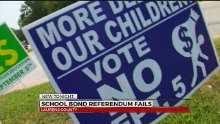 Voters reject $109 million bond referendum