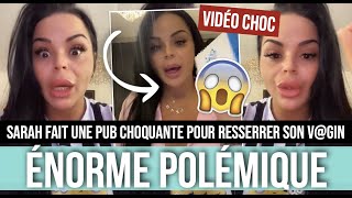 SARAH FRAISOU CHOQUE LES INTERNAUTES AVEC CE PLACEMENT DE PRODUIT POUR LE VΛGIN 😱 ELLE S'EXPLIQUE..