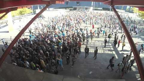 DrupalCon Barcelona 2015 Group Photo Timelapse