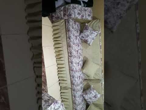 فرش ركنة تفصيل لكل متر خشب من الركنة5 متر قماش للفرش