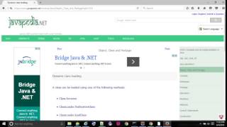 Dynamic class loading. - javapedia.net