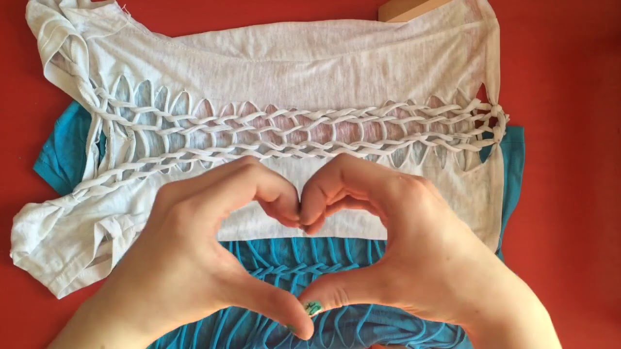 Basic T Shirt Weaving Diy You Basic T Shirt Weaving Diy