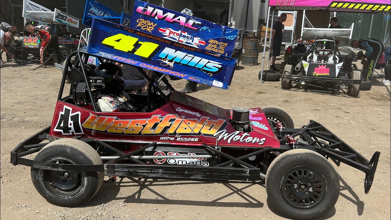 Brisca F2 Heat 1 Autospeed Meeting Skegness Raceway Day 1 Saturday 30 ...