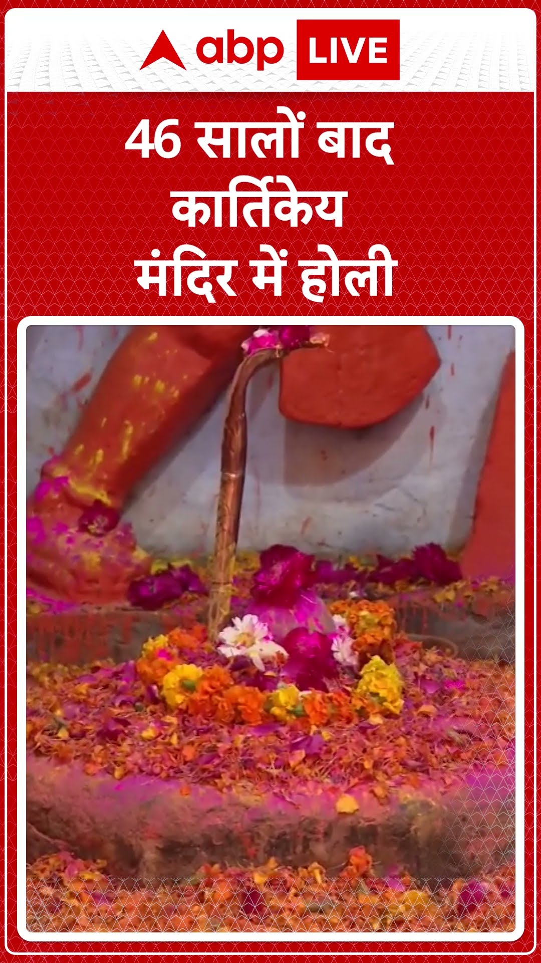 Sambhal Holi Celebration: देशभर में Holi का रंग, Sambhal के कार्तिकेय मंदिर में 46 साल बाद जश्न