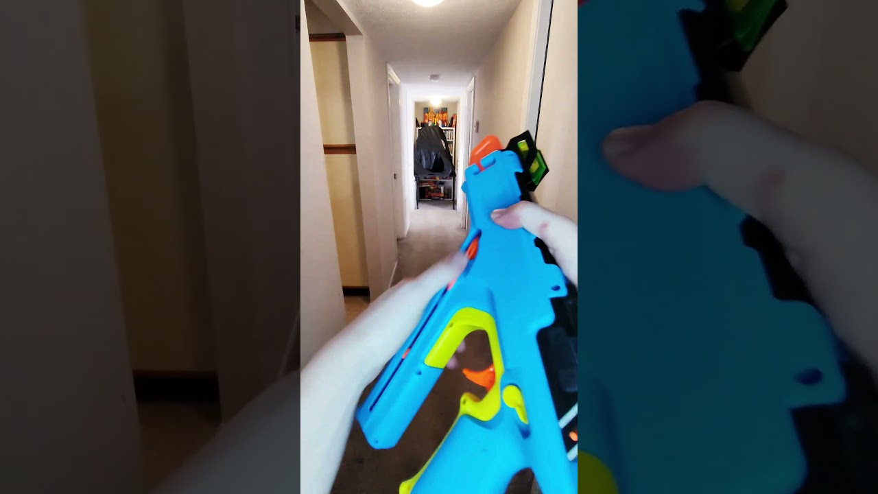 Nerf Rival Vision XXII-800 Blaster Firing Demonstration  