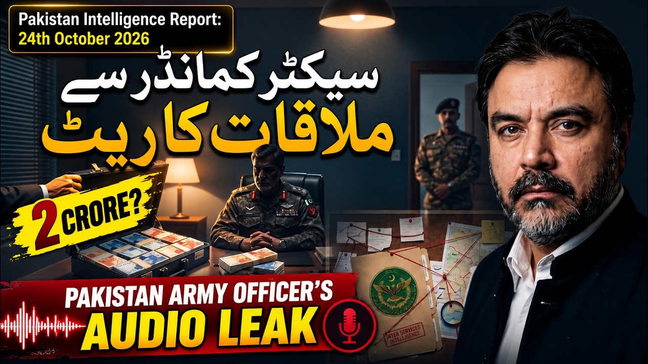 ISI Sector Commanders: 2 Crore Ki Deal? | Gwadar Mein Bara Nuqsan? | Adil Raja BREAKING