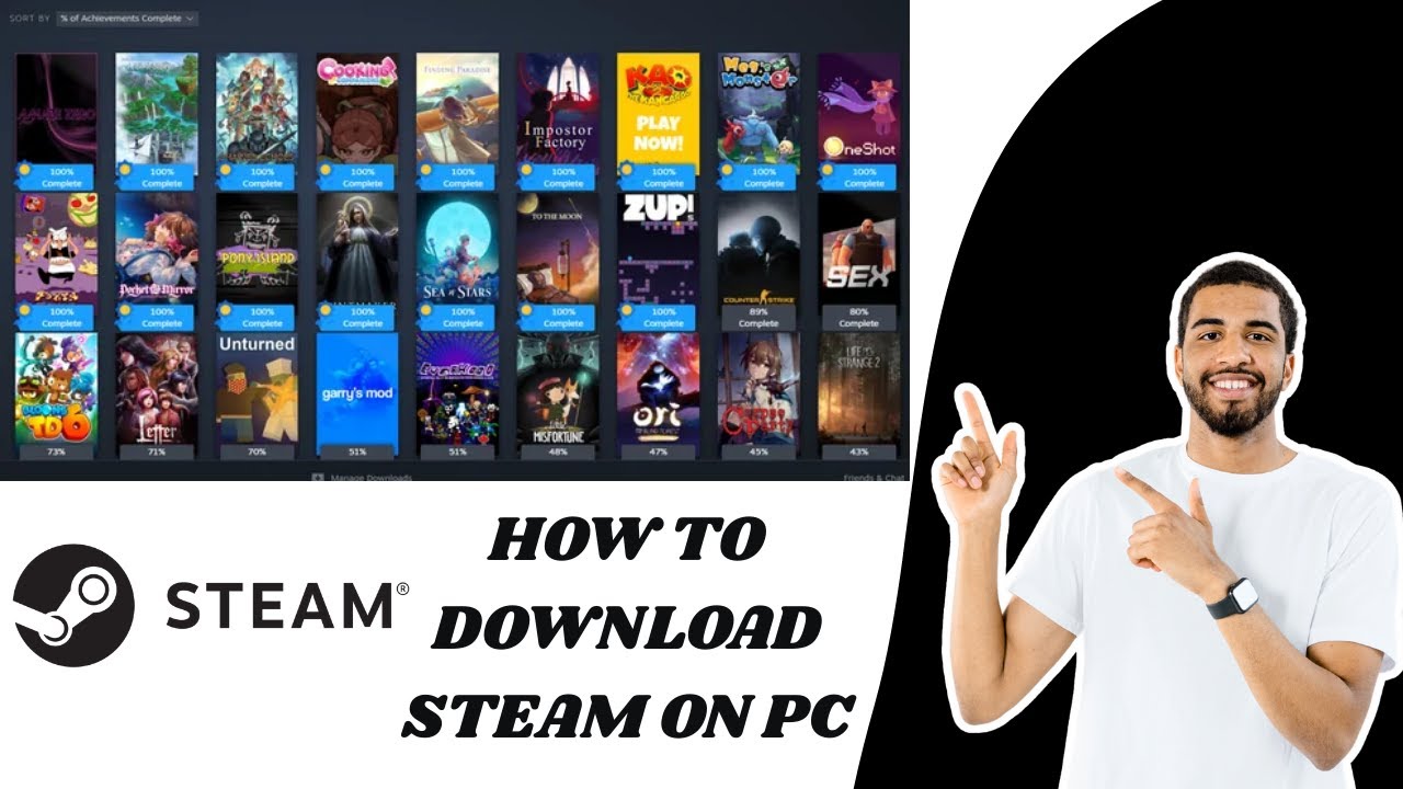 How to Download Steam on Laptop & PC (FREE & Safe - 2025) - YouTube