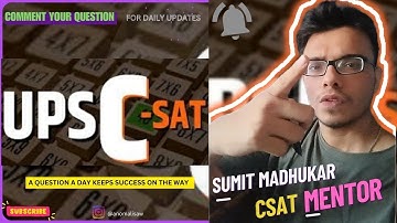 There are five persons, P, Q, R, S and T each one of whom has to  | UPSC | CSAT 2023 | CSAT decoded