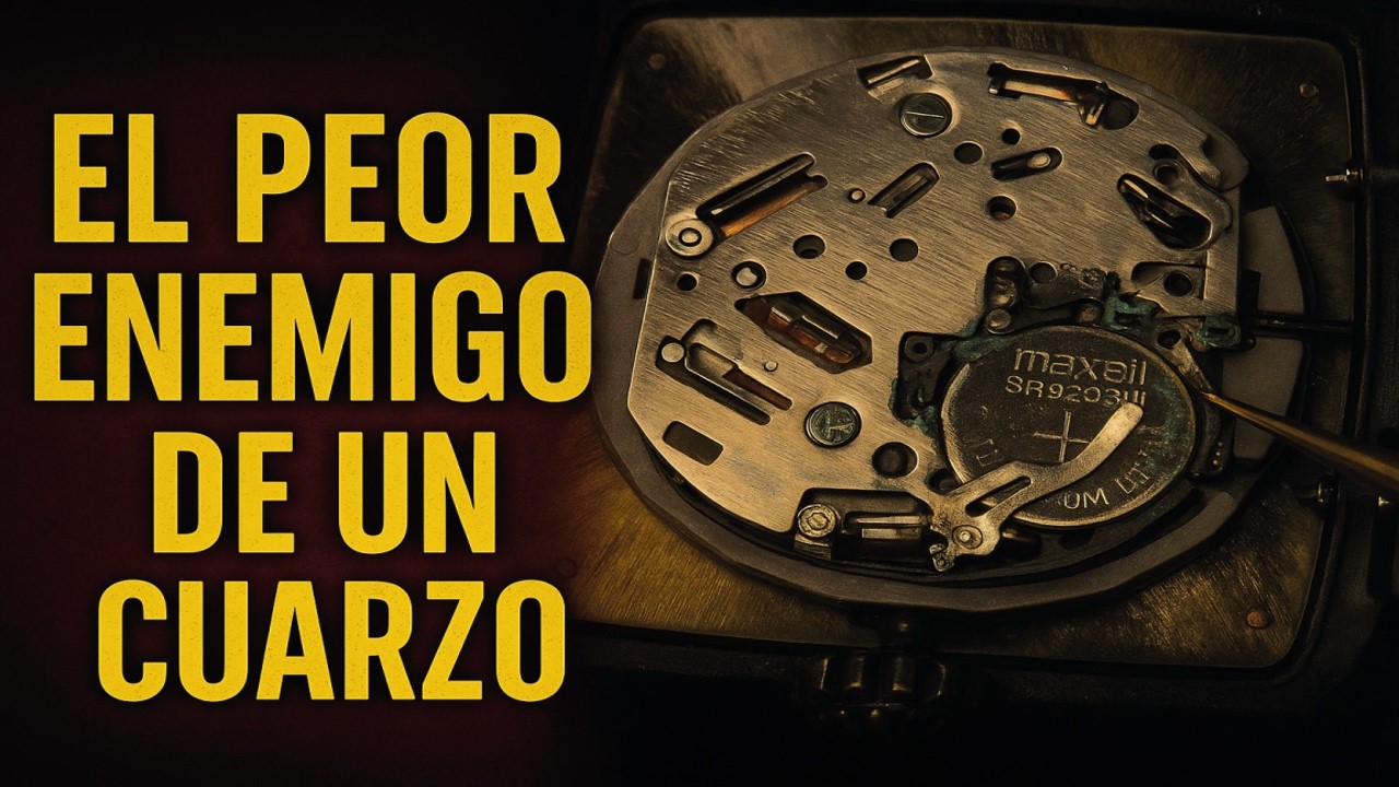 Скрытые повреждения, вызванные сломанной батарейкой в кварцевых часах