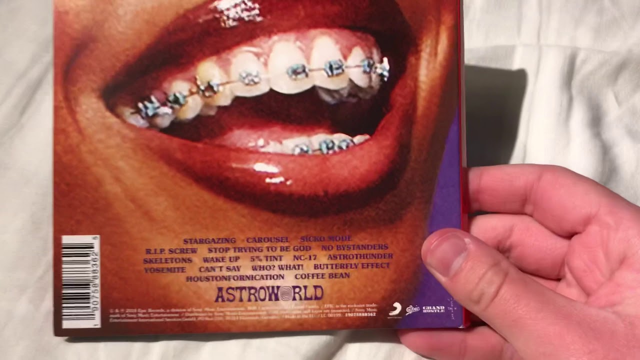 Travis Scott - Astroworld CD Unboxing 