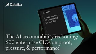 The AI Accountability Reckoning: 600 Enterprise CIOs on Proof, Pressure, & Performance