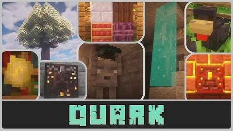 Trying The Quark Mod! #1 (Over 150 New Features)