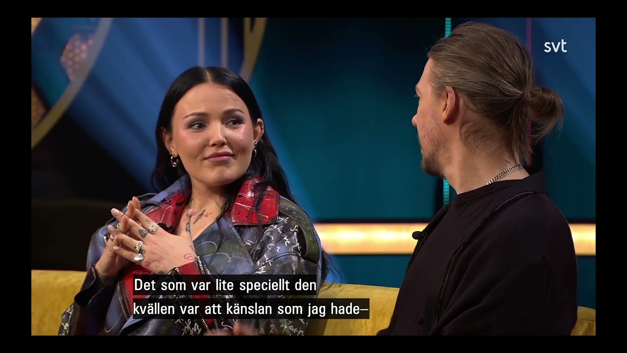 Tobias Forge on SVT (English subtitles available)