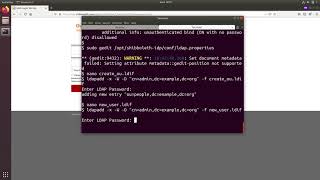 CreateLDAPUserAndConfigureSSO