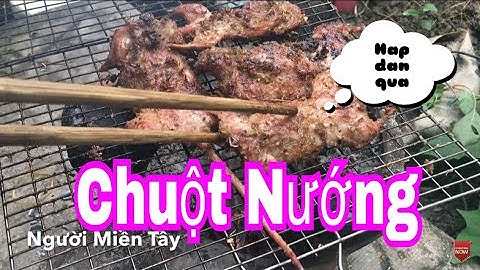 CHUỘT ĐỒNG NƯỚNG Đặc sản Người Miền Tây