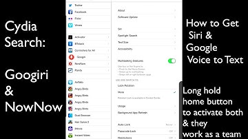 iOS 7 Googiri NowNow Use Siri and Google Search Voice to Text at Same Time