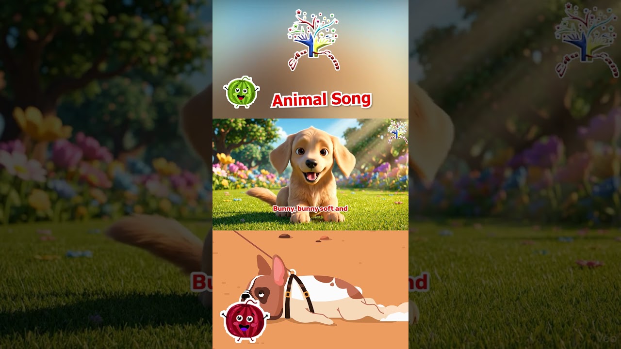 Dog, Cow & Rooster 🐶🐄🐓 | Fun Animal Sounds Song for Kids | Sing Along!