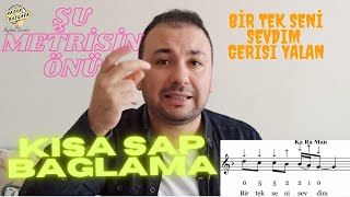 Şu Metrisin Önü 9 Sifirdan Kısa Sap Bağlama Çalma Ve Nota Öğrenme