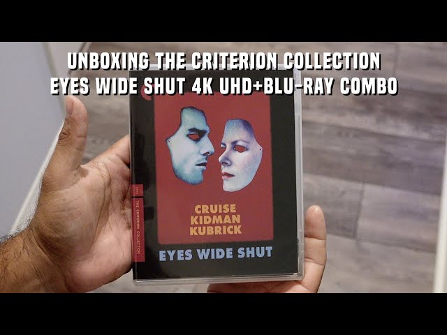 Unboxing The Criterion Collection | Eyes Wide Shut 4K UHD (Blu-ray