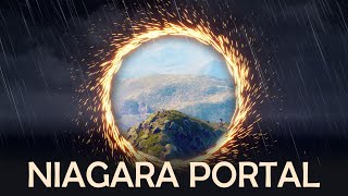 Unreal Engine Portal Ring Particle Effect with Niagara