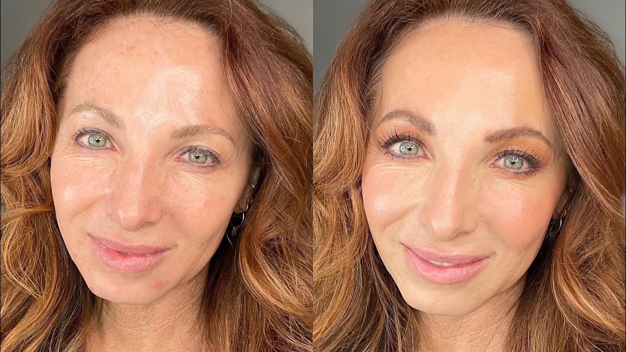 Best brush for airbrushed look with cream makeup by Seint Beauty YouTube