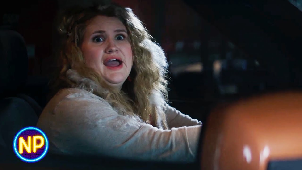Jillian Bell Crashes Her Car Into a Werewolf | Goosebumps (2015) | Now Playing