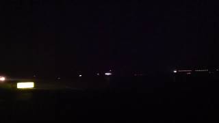 B-1B Nacht Start In Nachbrenner