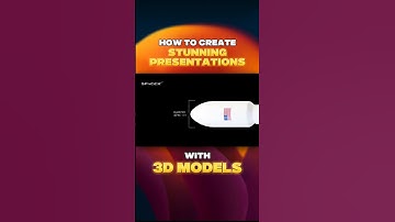How to Create a PowerPoint with 3D animation 🤯 #3danimation #powerpointtutorial #sketchfab #3d #ppt
