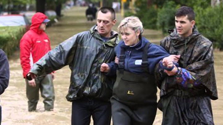 Poplave u Bosni i Srbiji