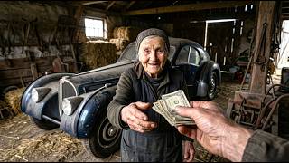 I Bought Forgotten 1936 Bugatti Type 57 Atlantic from Grandma in Just $350 | ASMR Restoration