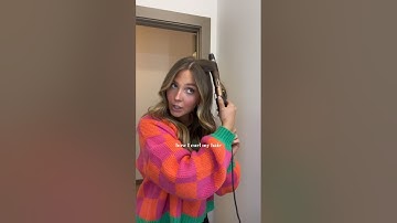 How to use a clamp curler by Lilly Myers🥰 #clampcurler #hairtutorials #curlinghair #beachwaves