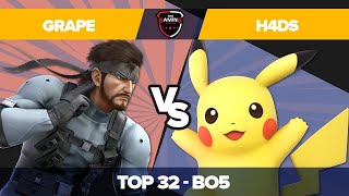 Grape vs H4DS - Ultimate Singles:  - Pinnacle 2021 | Snake vs Pikachu screenshot 5