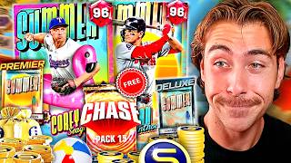 Get THESE SUMMER CARDS! FREE CHASE PACK AND SO MUCH MORE! NO MONEY SPENT MLB 26!