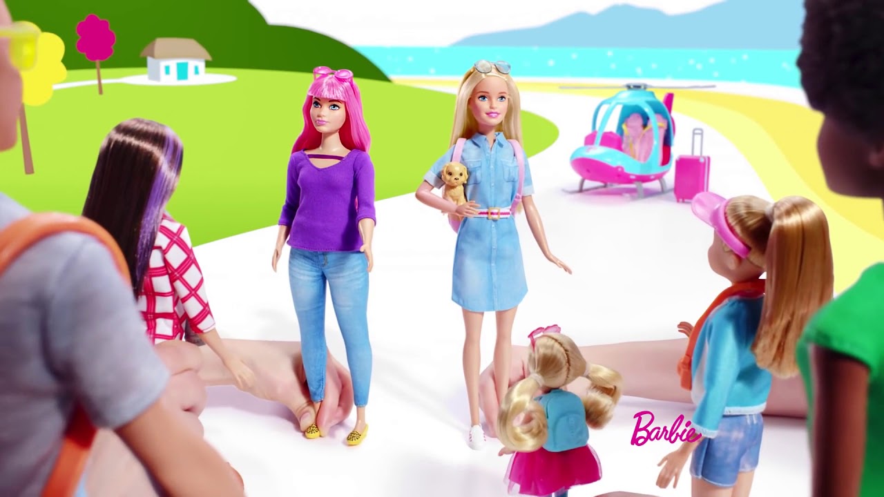 barbie travel doll walmart