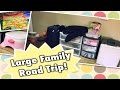 15 hour Road Trip to Texas: Packing WITH KIDS and Organizing | Large Family | Family of 7