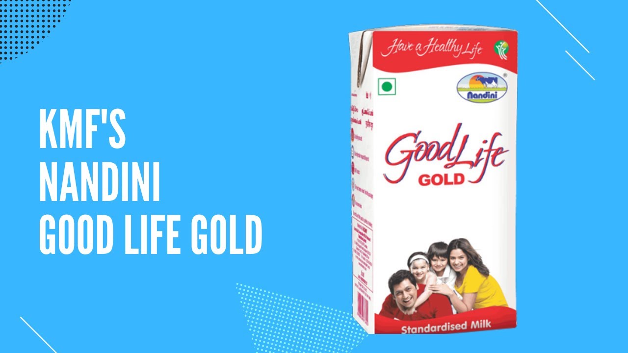 KMF's Nandini Goodlife Gold Milk Tetra Pack Milk Milk for Sweets Long Shelf Life Milk
