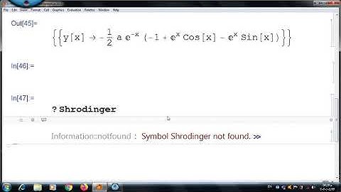 Mathematica Lecture 7 | Computational Physics