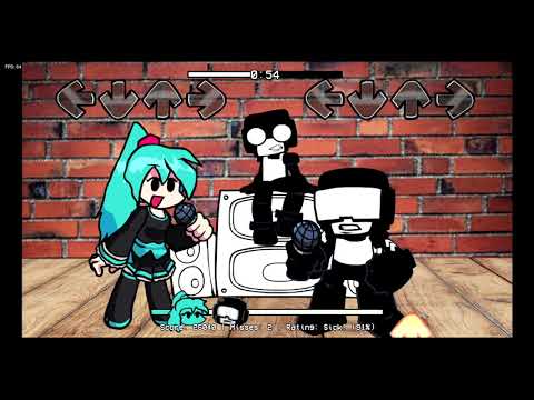 FNF|Tankman and Miku's High Range Test| Mod By Me (RIP to Steve's ears)