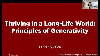 Thriving in a Long-Life World: Seven Principles of Generativity