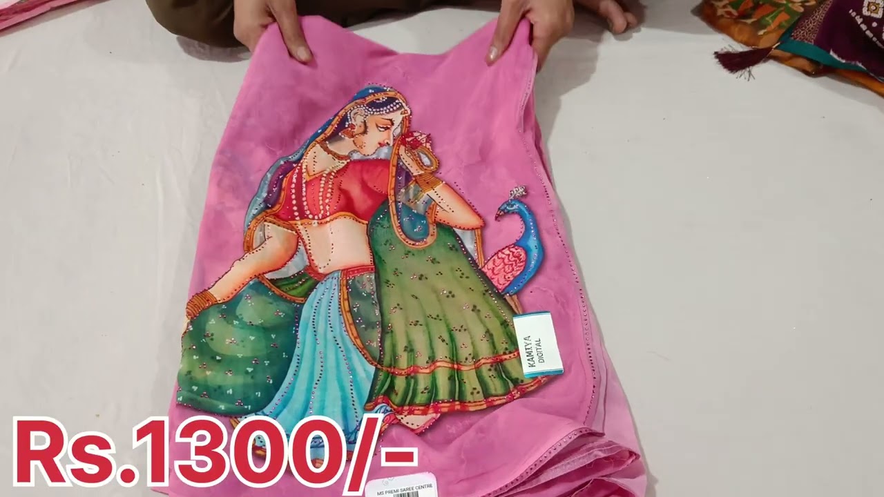 Daily wear printed sarees ♥️