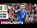 Ireland vs sweden  highlights  womens euro qualifiers 31052024